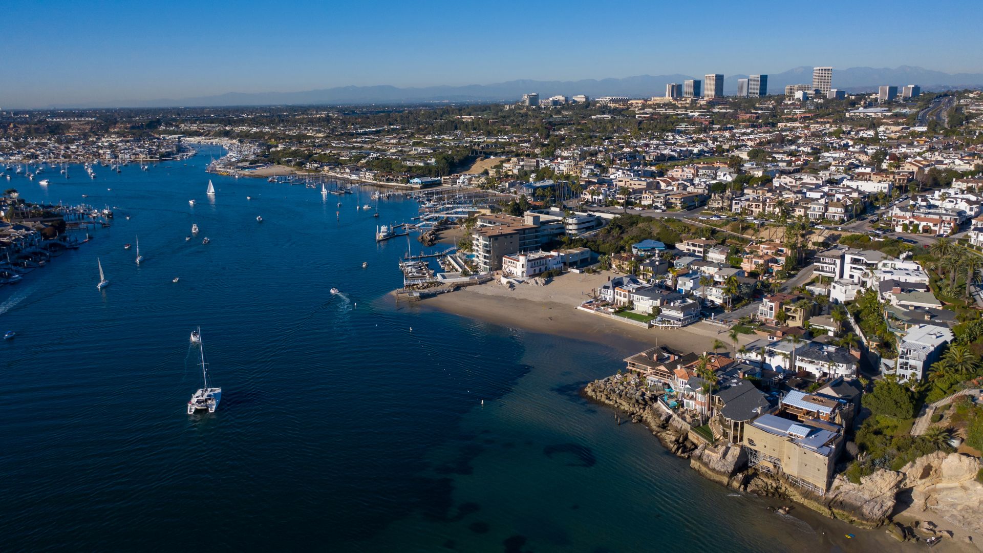 Newport Beach harbor
